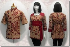 blus batik terbaru