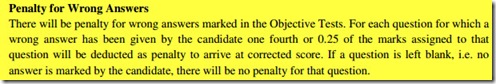 ibps clerk negative marks ibps clerk negative marks