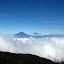 Sumbing and Sindoro to the west