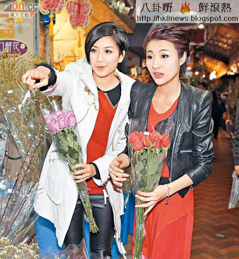 林夏薇（左）和黃智雯