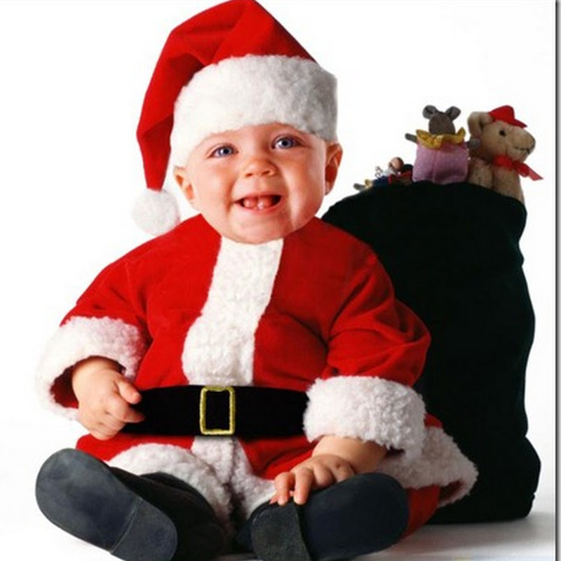 Imágenes de Bebés ternuritas en Navidad