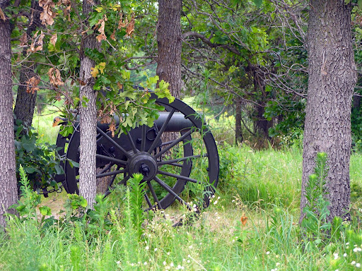 The battery of Capt. James Totten held the high ground at 