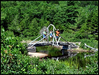 12b - Jordan Pond Trail - neat bridge