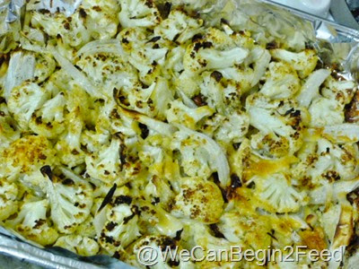 Roasted Cauliflower and Onions 4