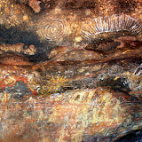 Aboriginal Cave Paintings Teach And Share Stories - Yulara, Australia