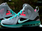 nike lebron 9 ps elite grey candy pink 7 14 LeBron 9 P.S. Elite Miami Vice Official Images & Release Date
