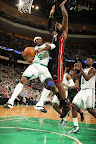 lebron james nba 130127 mia at bos 14 Closer Look at Nike LeBron X Black Suede PE by Nike Sportswear
