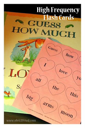 obSEUSSed: Guess How Much I Love You Flash Cards
