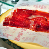 Jambon ibérique. Bien choisi, succulent.
