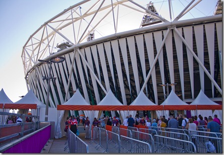 Bridge A into the Stadium Bridge A into the Stadium