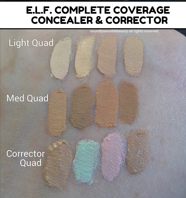e.l.f. Complete Coverage Concealer & Corrective Concealer; Swatches of  Shade, Review Coming Soon