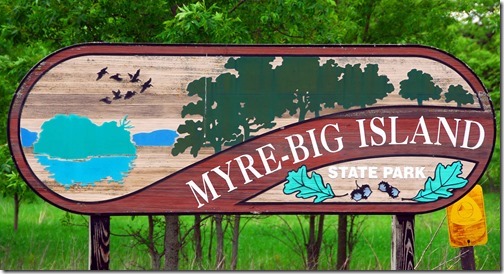 Myre-Big Island Sign