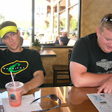 Gars and T-Bone at Lunch