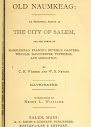 Old Naumkeag An Historical Sketch Of The City Of Salem