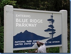 0506 North Carolina, Blue Ridge Parkway sign 0506 North Carolina, Blue Ridge Parkway sign