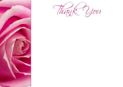 Thank You Notepaper