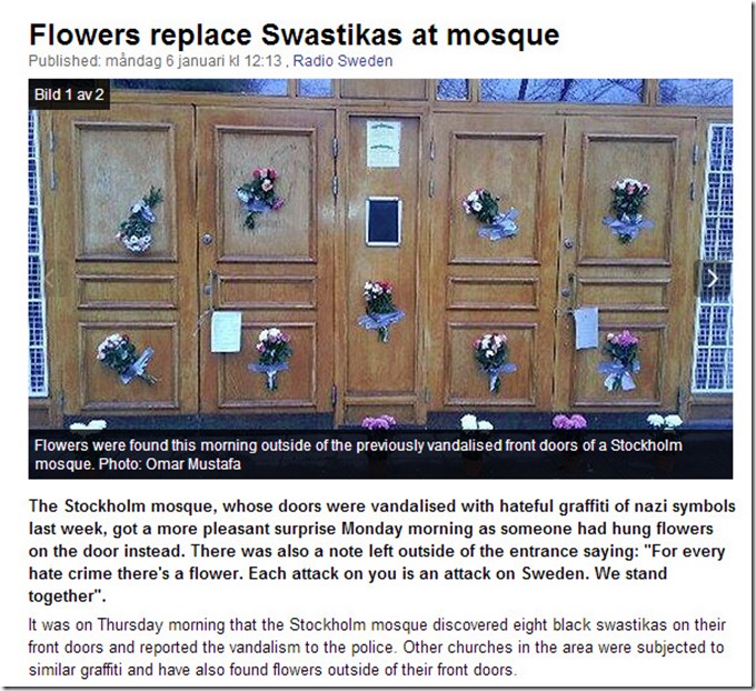 mosque flowers