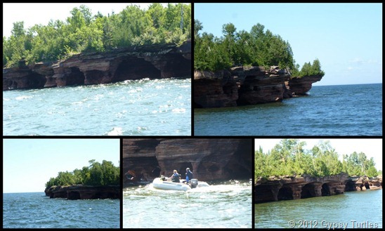 Devil's Island Sea Caves Devil's Island Sea Caves