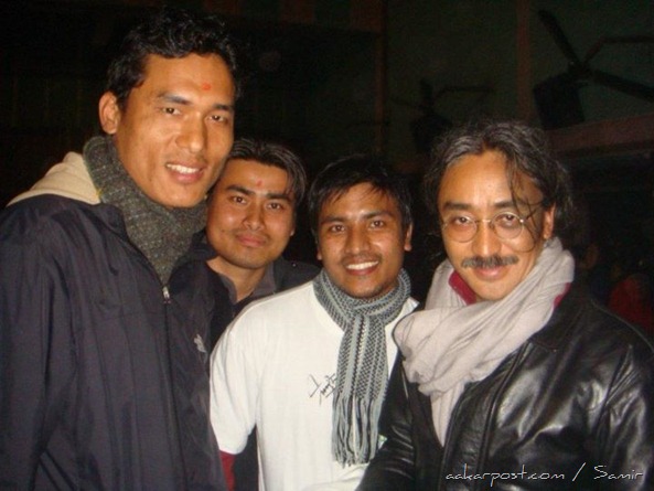 With Nepathya's Amrit Gurung