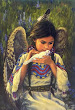 Girl And A Bird