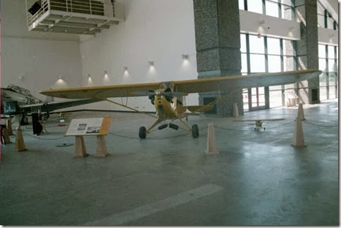 1942 Piper J-3C-65 Cub at the Evergreen Aviation Museum in 2001