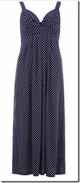 Spot Print Maxi Dress Spot Print Maxi Dress