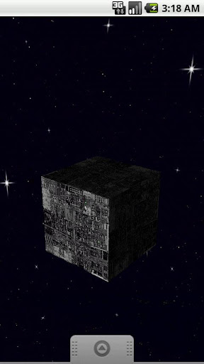 Borg Cube 3D Live Wallpaper