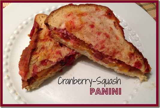 cran squash panini