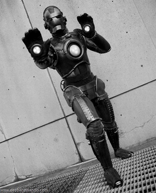 armadura iron man homem de ferro steam punk desbaratinando  (7)