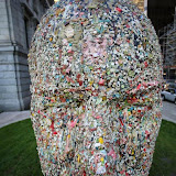 Gum Head (cabeça de chiclete), Art Gallery, Vancouver, BC, Canadá