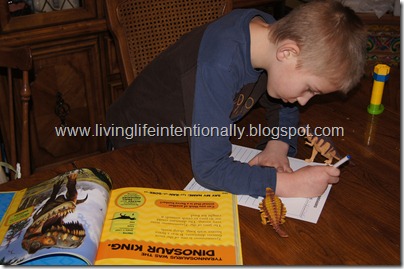 Dinosaur Creative Writing Activity Dinosaur Sight Words