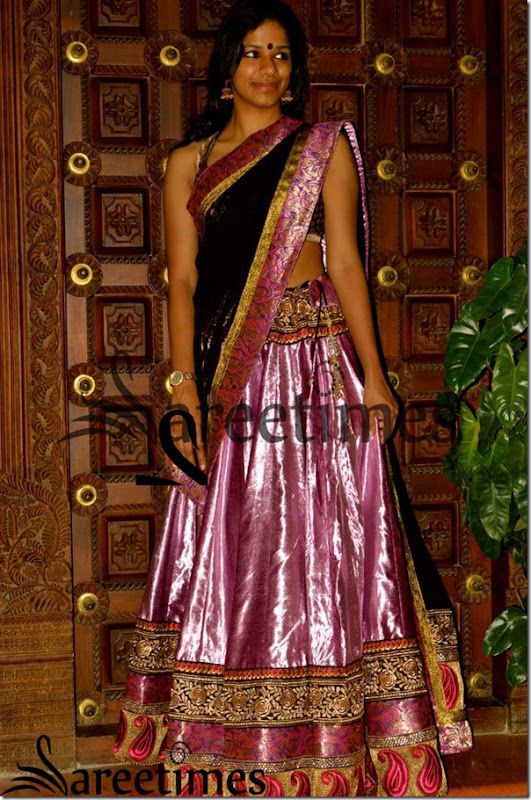 Velvet_Lehenga