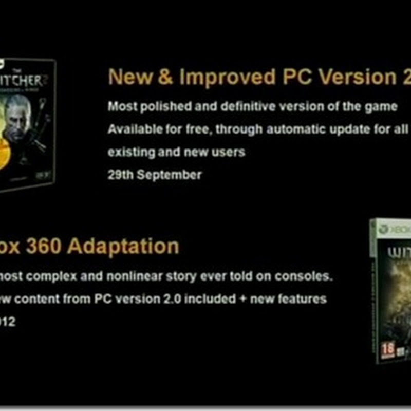 The Witcher 2 erhält nächste Woche das 2.0 Update, ist auf Steam jetzt billiger