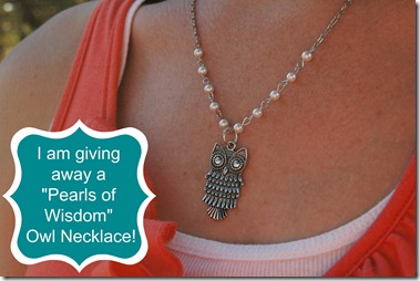 giveaway necklace