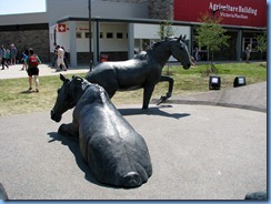 9702 Alberta Calgary Stampede 100th Anniversary - bronze sculpture – 'By the Banks of the Bow'