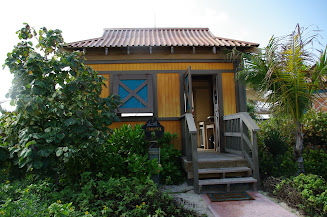 Cabana entrance
