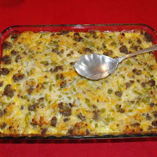 Sausage Hash Brown Casserole