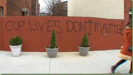 Cop Lives Dont Matter Graffiti