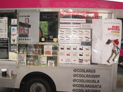 The Coolhaus ice cream truck in Union Square. The Coolhaus ice cream truck in Union Square.