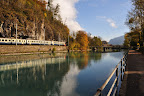 Train through Interlaken