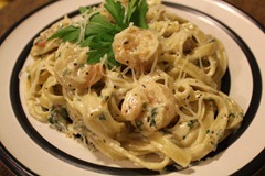 Cajun Seafood Fettuccine / Chicken Fettuccine