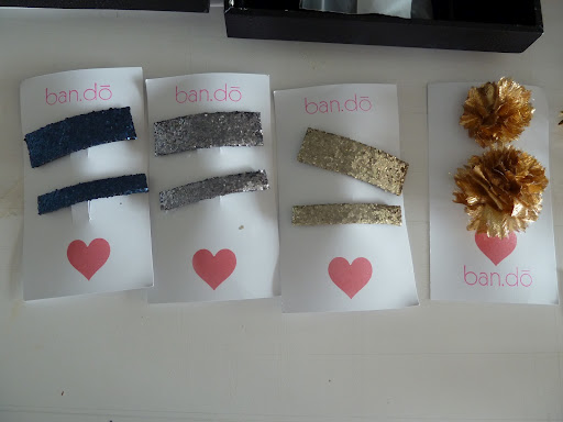 Ban.do's sparkly barettes.