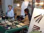 Barbara Gabbe-Westerich and Luigina Galloni, and in the background Aclilu, planning larger pen related coups?