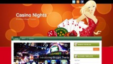 Casino nights blogger template 225x128