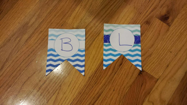 ChemKnits: Chevron Fish Birthday Banner - FREE PRINTABLE!