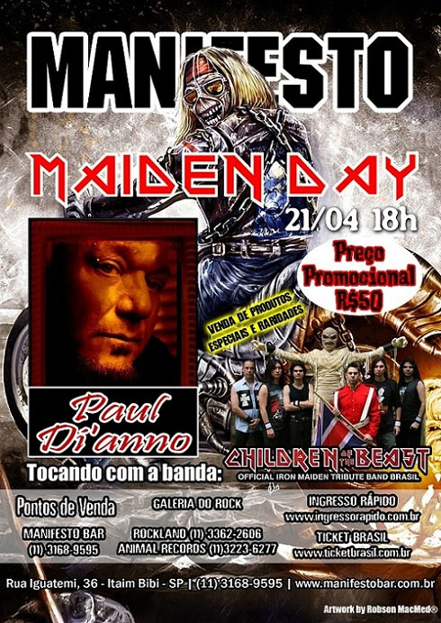 Manifesto Bar - Maiden Day 2012