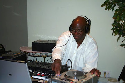 DJ making music for the guest on the dance floor. Heaven Sent Banquet Hall, Hamilton Ohio