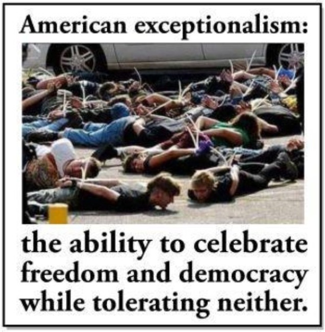 CC Photo by Flickr User 11165691@N03 Subject is  America Exceptionalism