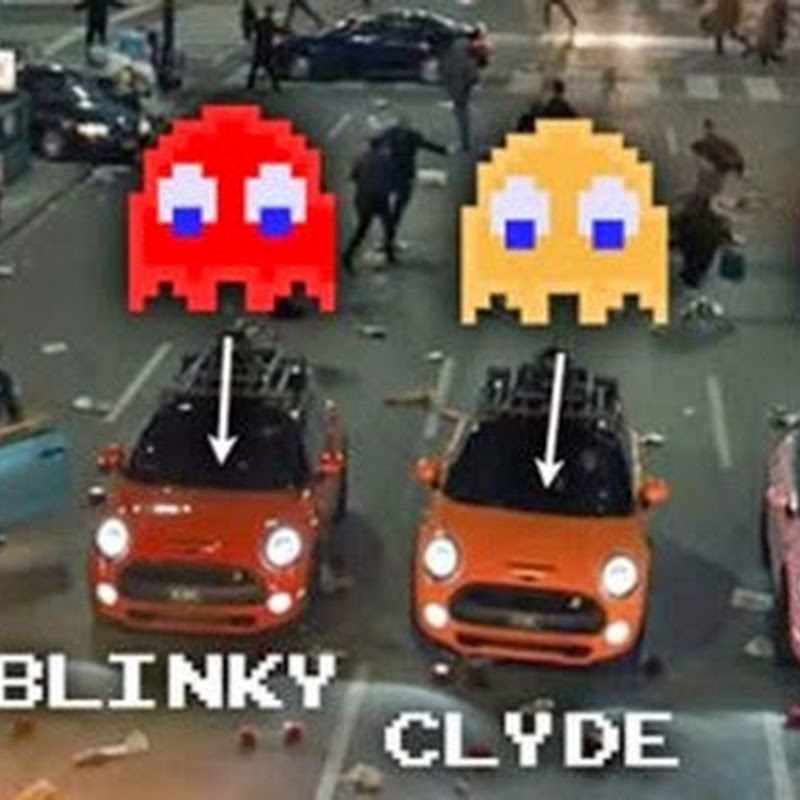 In Pixels werden Mini Coopers die Rollen von Pac-Man Geistern übernehmen