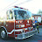 Nuestra Unidad " ENGINE 1" en el Incendio de la Bodega del Supermercado en Talagante